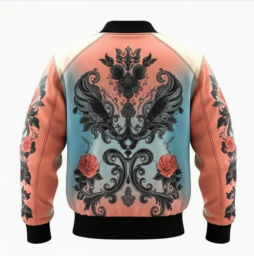 Royal Phoenix Bloom Bomber