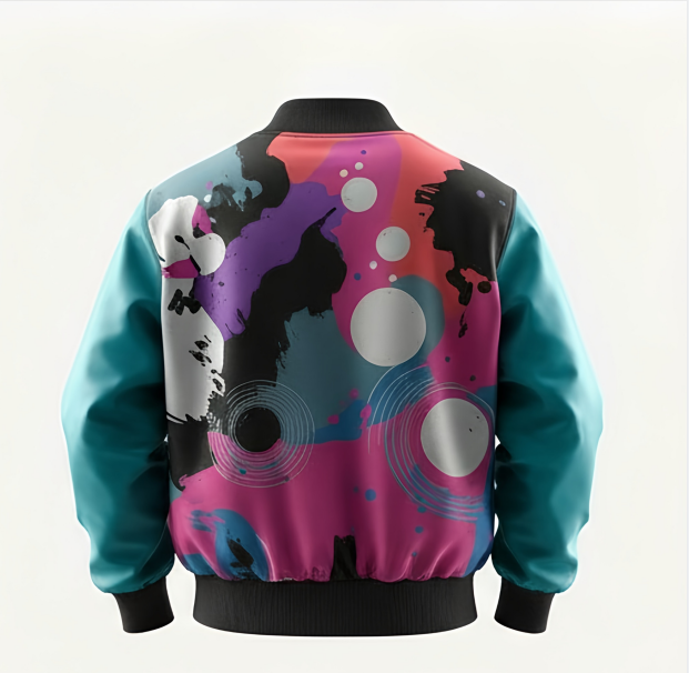 Cosmic Drip Abstract Bomber