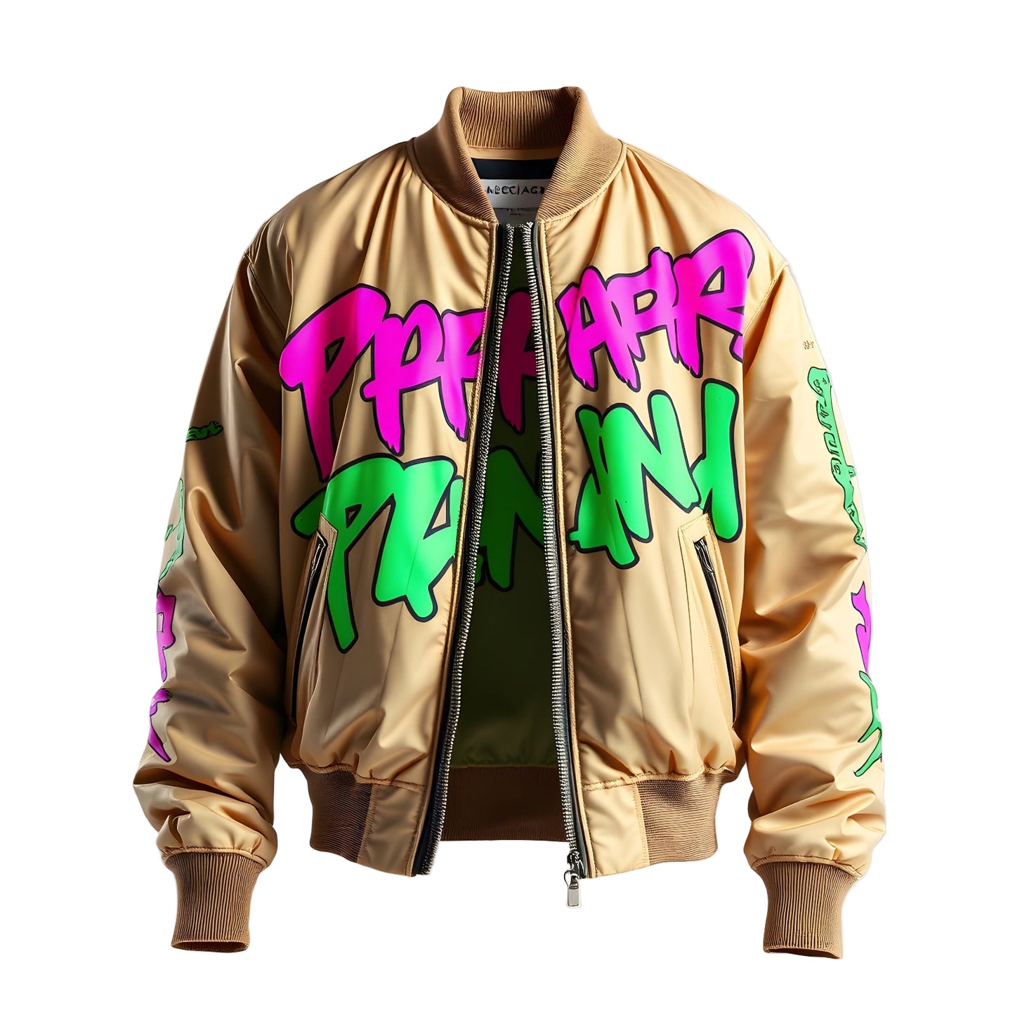 Glitch Neon Bomber