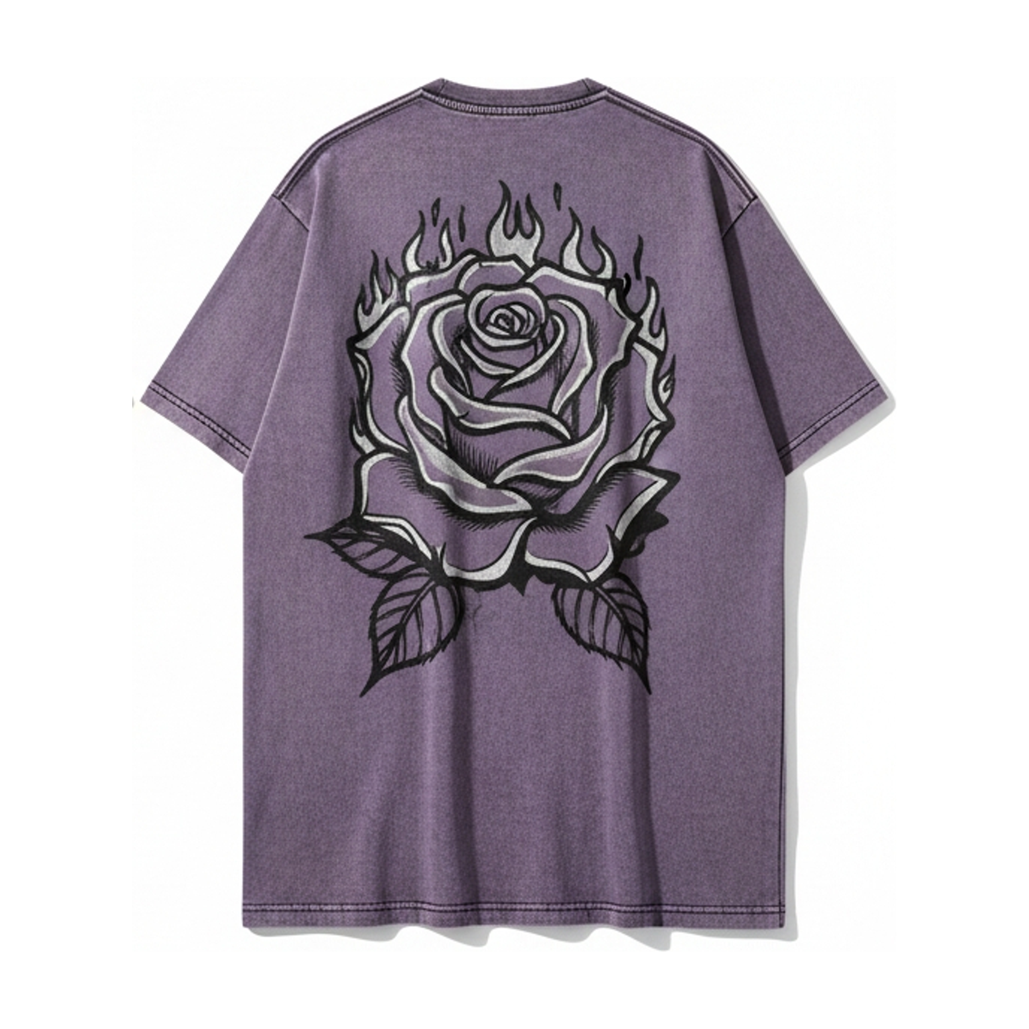Burning rose