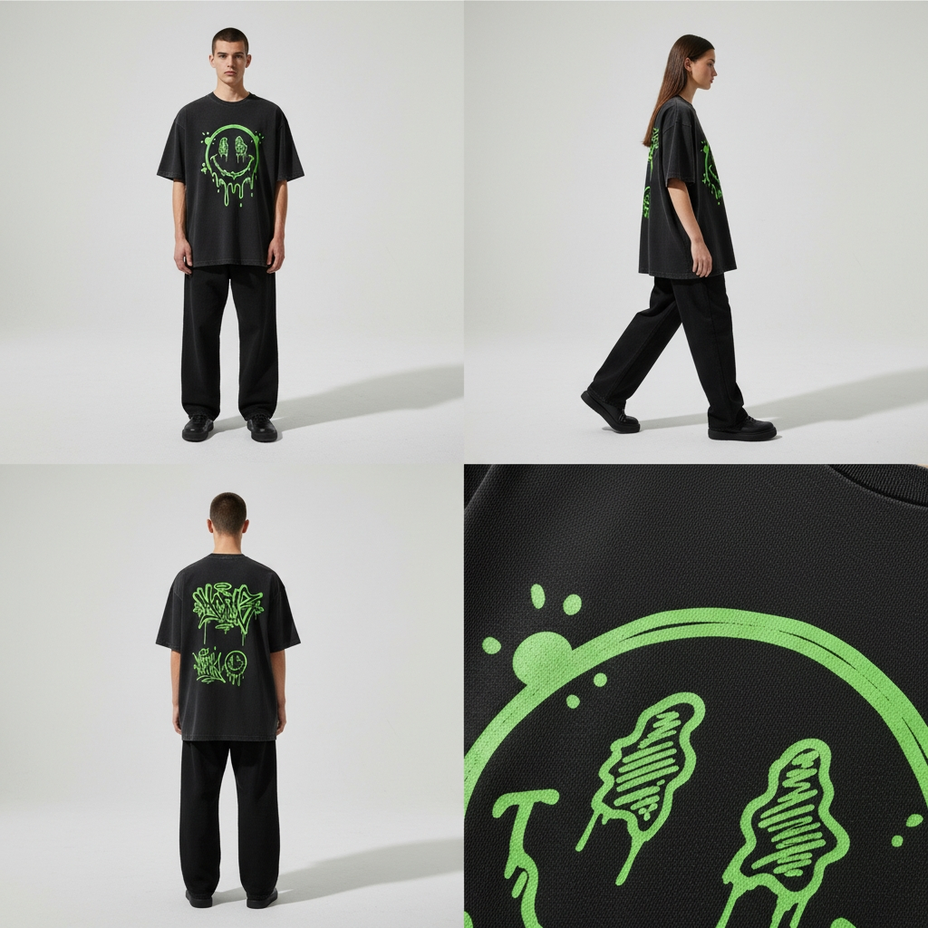 Neon smiley