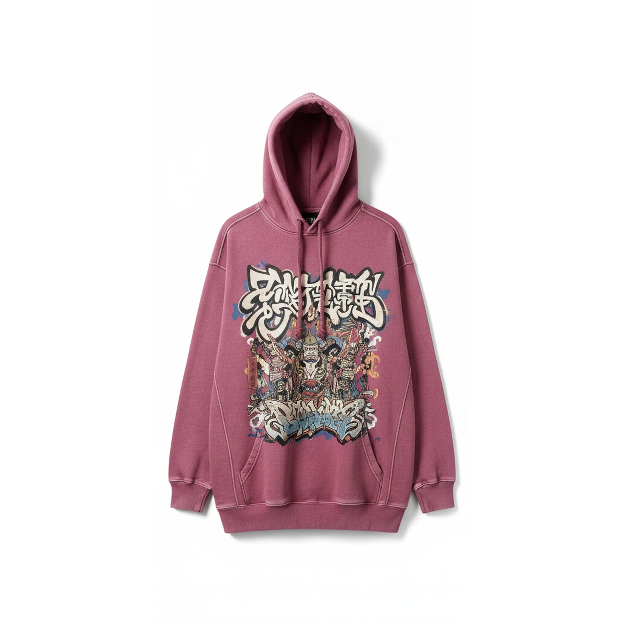 Mt. Fuji Battle Hoodie – Premium Art Collection