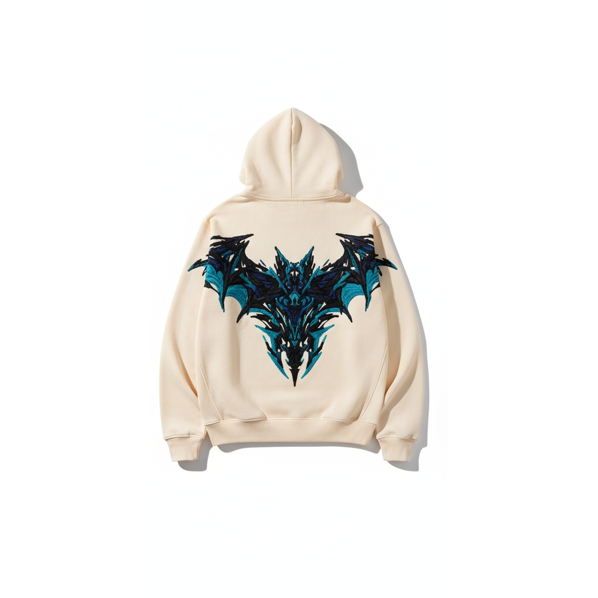 Nocturnal Bat Crest Hoodie