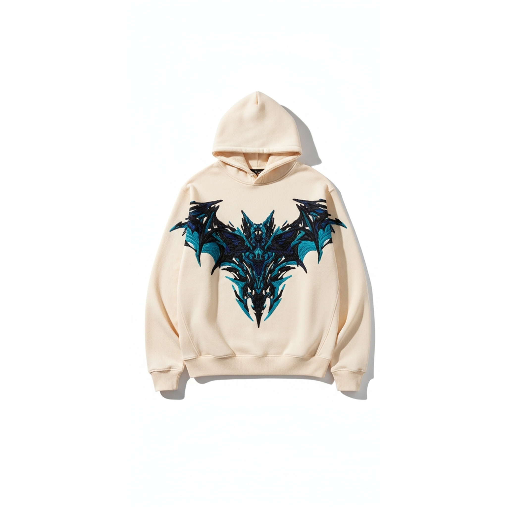 Nocturnal Bat Crest Hoodie