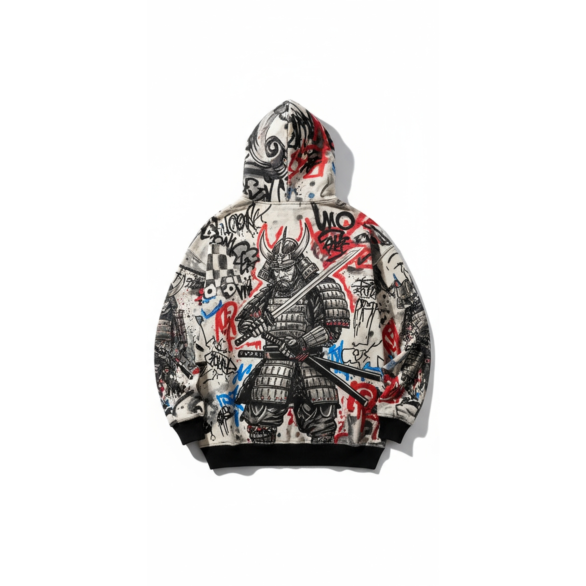 Graffiti Ronin Zip Hoodie