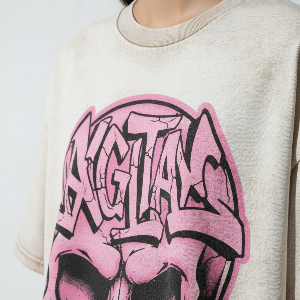 Pink skull