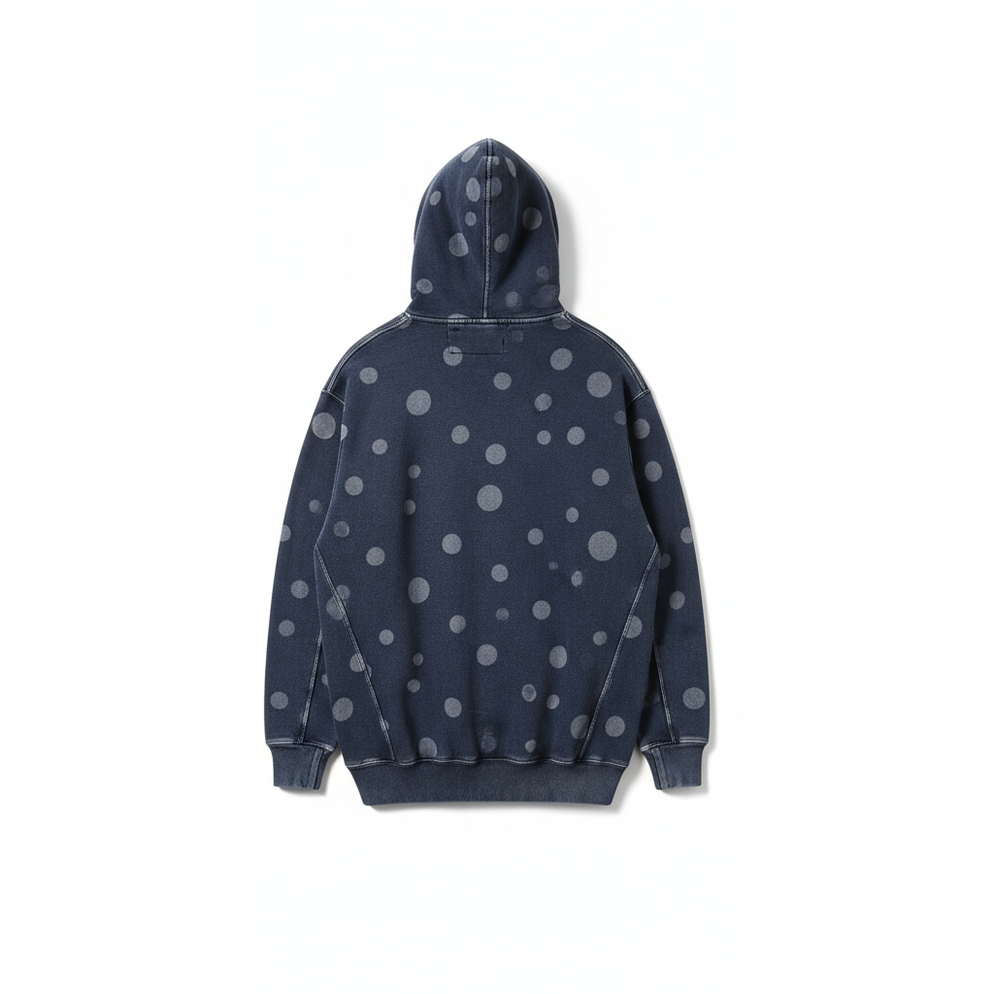 Midnight Polka Hoodie – Premium Art Collection