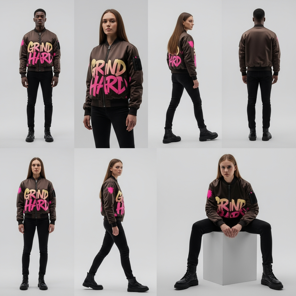 Glitch Grind Hard Bomber