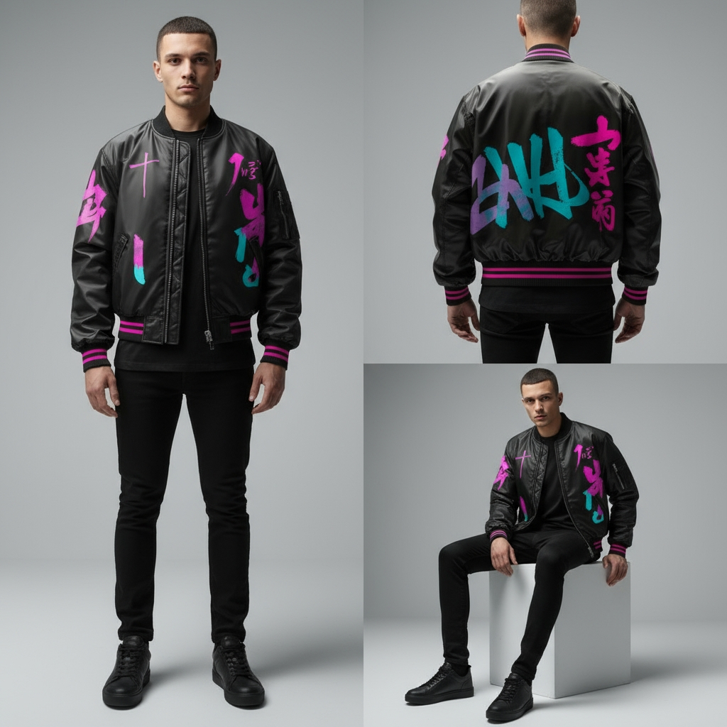 Glitch Neon Ronin