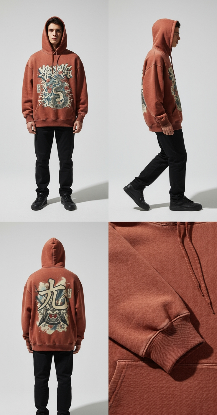 Samurai Wave Hoodie