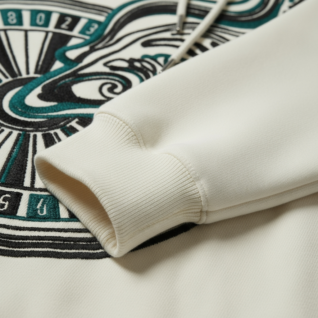 Wheel of Fate Hoodie – Ivory Edition