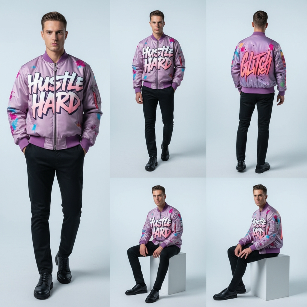 Glitch Hustle Hard Bomber