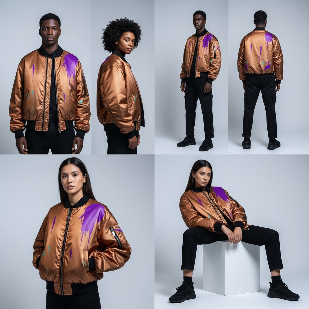 Glitch Drip Copper Bomber